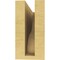 Ekena Millwork 3"W x 9"D x 6"H Classic Garner Rough Cedar Woodgrain TimberThane Corbel, Primed Tan CORUR03X09X06GARRCPR - alternate 5